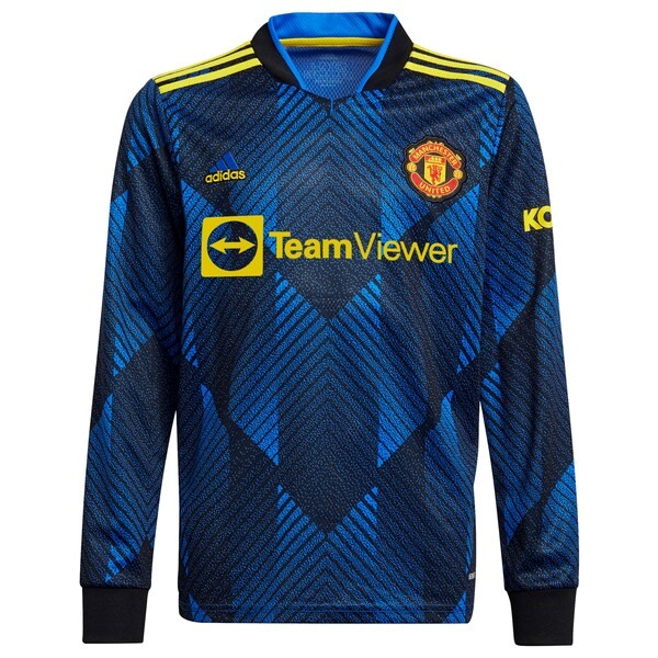 Ausweichtrikot Thailand Manchester United ML 2021-2022 Günstige Fußballtrikots